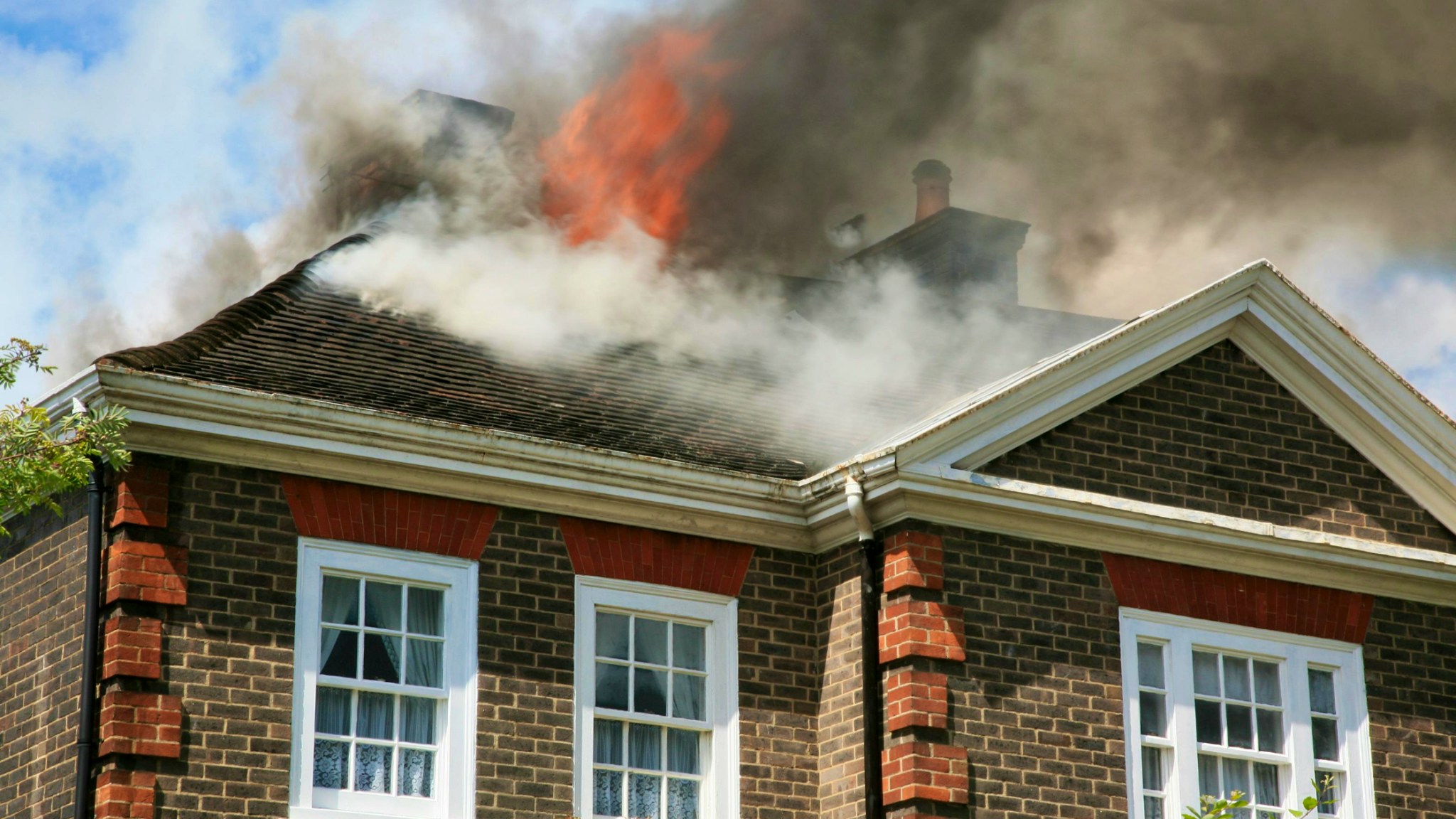 Home fire in birmingham, al